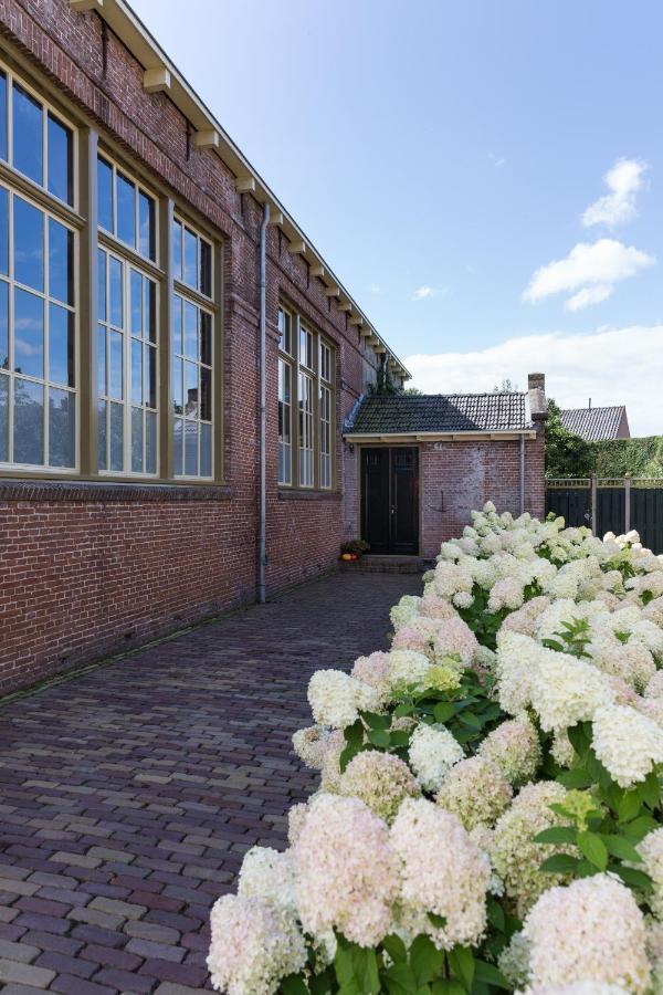 D' Ald Skoalle - Sfeervol Appartement In Oude School. Wijtgaard Eksteriør billede