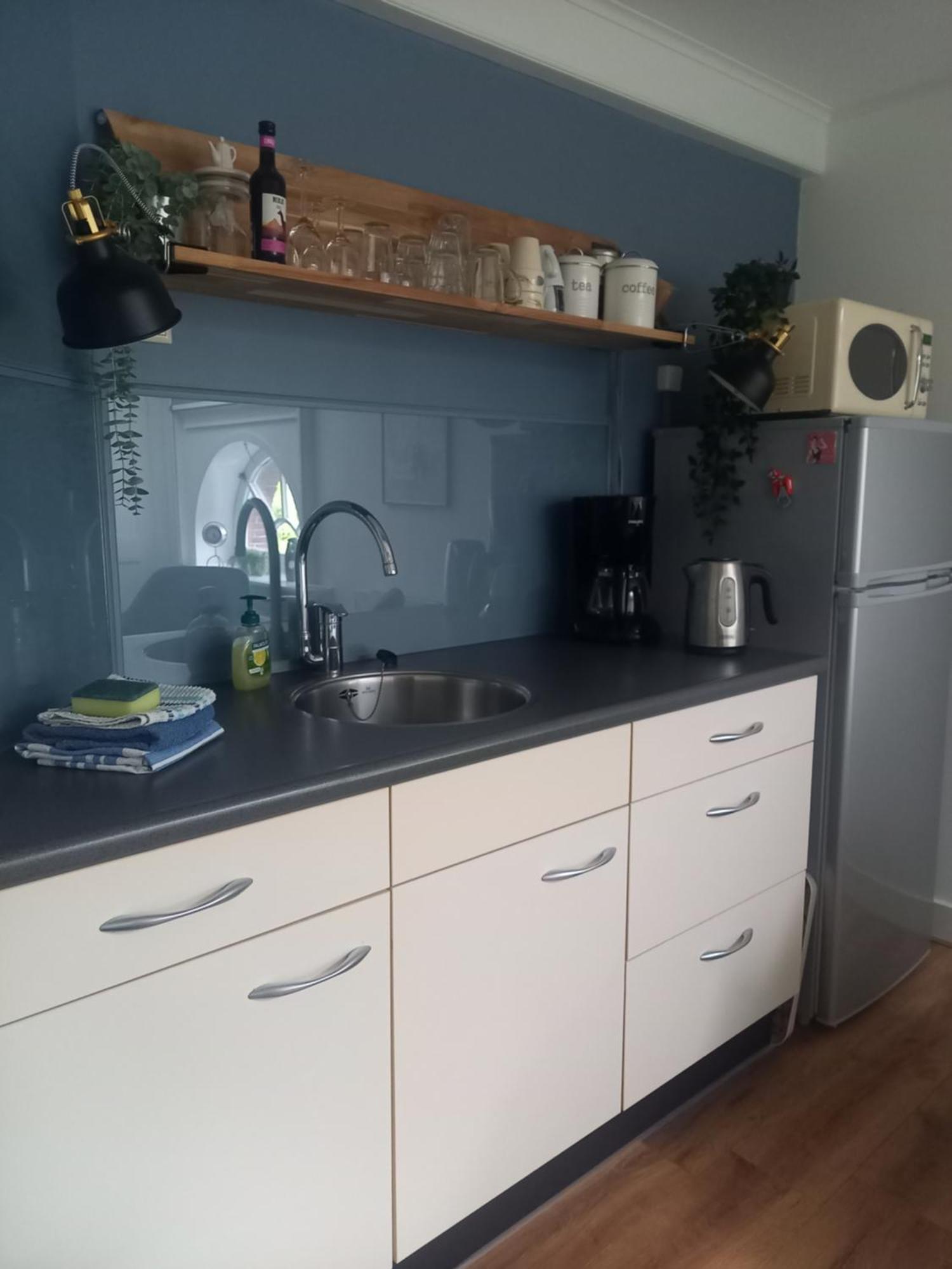 D' Ald Skoalle - Sfeervol Appartement In Oude School. Wijtgaard Eksteriør billede